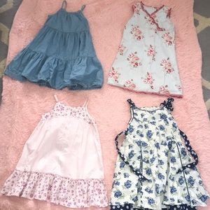 Girls dresses sizes 5, 6